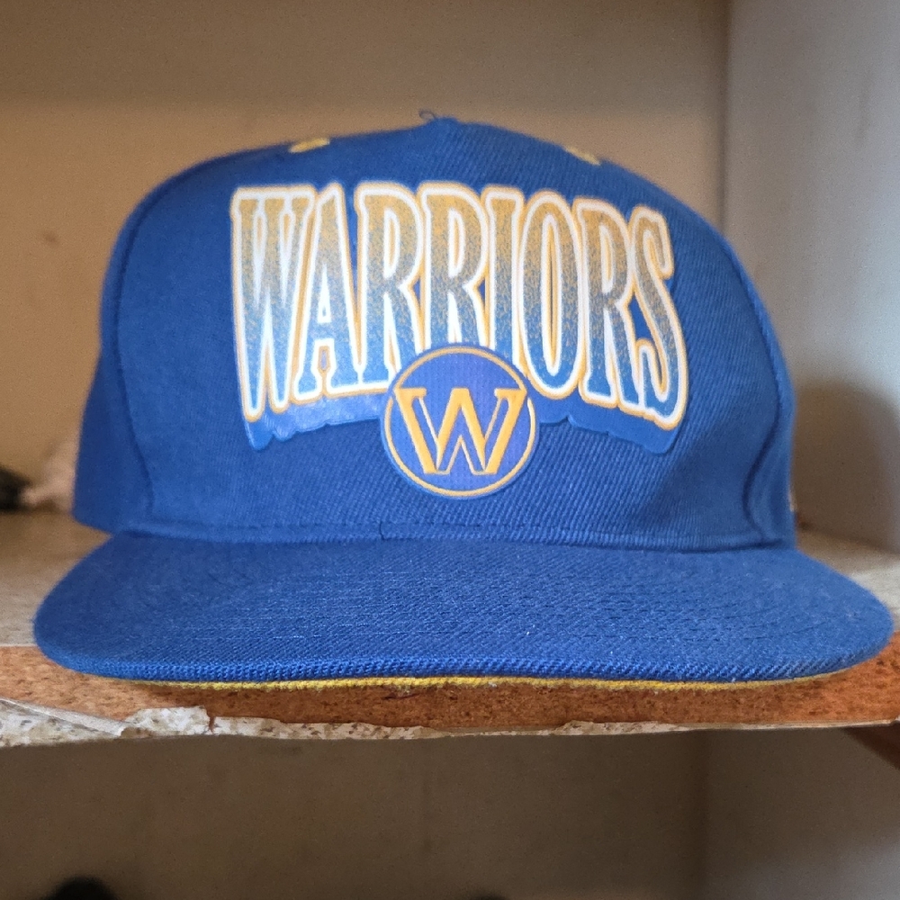 Warriors Youth Blue Snapback Hat - Team Logo